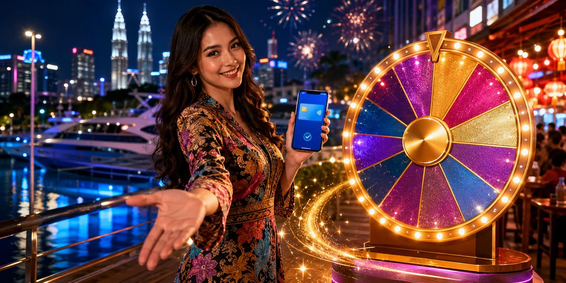 Malaysian-themed table casino ambience in Kuala Lumpur with batik motifs